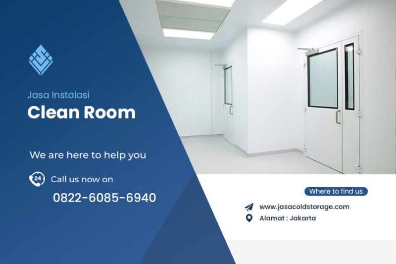 Instalasi Cleanroom Ruang Steril Industri di Jakarta(1)